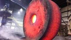 FCI operates two 3000ton hydraulic presses seven presses in all along with an airdriven hammer machine and a ringrolling line FCI operates two 3000ton hydraulic presses seven presses in all along with an airdriven hammer machine and a ringrolling line