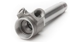 A diesel fuel injector forged in H2 steel rather than 42CrMo4 by Hirschvogel Automotive Group with GMH a German steelmaker A diesel fuel injector forged in H2 steel rather than 42CrMo4 by Hirschvogel Automotive Group with GMH a German steelmaker