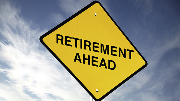 retirement ahead graphic