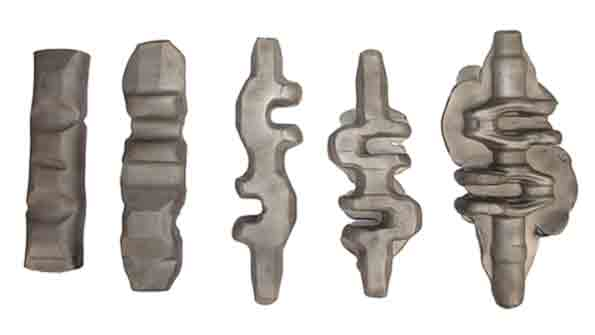 IPH explained that five forging steps are needed to produce a twocylinder crankshaft The fourth step involves the multidirectional tool that IPH developed