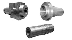 Bharat Forge Ltd manufactures components used in surface subsea and shalegas exploration Examples shown include a spool body a connector and a mandrel for subsea valves Bharat Forge Ltd manufactures components used in surface subsea and shalegas exploration Examples shown include a spool body a connector and a mandrel for subsea valves