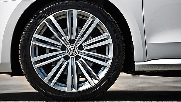 The partners are working with Volkswagen to test prototypes of their hybrid wheels and results indicate ldquosuperior dampingrdquo compared to standard wheels which helps to reduce vibration and road noise