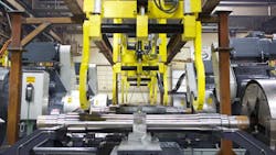 Standard Forged Products chose Euro Machinery Specialists to remanufacture a threestage machining line designed 50 years ago to finish rail and locomotive axles Standard Forged Products chose Euro Machinery Specialists to remanufacture a threestage machining line designed 50 years ago to finish rail and locomotive axles