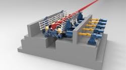 The custom heating concept developed by SMS for Deutsche Edelstahlwerke will be integrated into a rolling mill with a roller table supplying a temperature equalizing furnace followed by a controlled cooling process The custom heating concept developed by SMS for Deutsche Edelstahlwerke will be integrated into a rolling mill with a roller table supplying a temperature equalizing furnace followed by a controlled cooling process