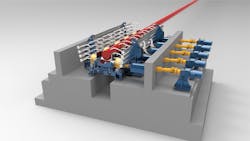 The custom heating concept developed by SMS for Deutsche Edelstahlwerke will be integrated into a rolling mill with a roller table supplying a temperature equalizing furnace followed by a controlled cooling process The custom heating concept developed by SMS for Deutsche Edelstahlwerke will be integrated into a rolling mill with a roller table supplying a temperature equalizing furnace followed by a controlled cooling process