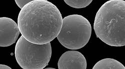 A photomicrograph of AncorTitrade titanium powder which GKN Hoeganaes introduced in 2015 specifically for additive manufacturing applications A photomicrograph of AncorTitrade titanium powder which GKN Hoeganaes introduced in 2015 specifically for additive manufacturing applications