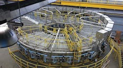 Rotary hearth furnaces are continuous operations that heat charge material on a externally driven turntable inside the heating chamber Rotary hearth furnaces are continuous operations that heat charge material on a externally driven turntable inside the heating chamber