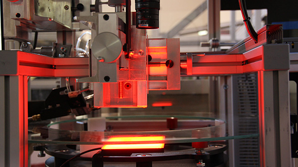 The GI100DT uses a series of front and backlit cameras to calculate a partrsquos height profile and inner and outer diameters