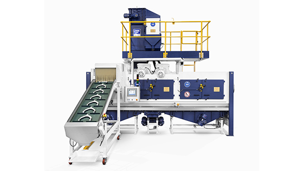 Lighter parts frequently require softer less abrasive blast media The THM troughedbelt continuousfeed shotblast machine with curved throwing blades reduces cycle times for aluminum and magnesiumalloy forgings