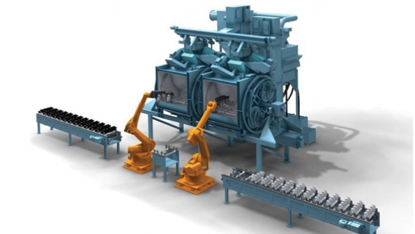 An estimated 360 steel crankshafts per hour per machine are now processed reliably and continuously at Bharat Forge CDP in Germany