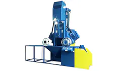 The WH48 is capable of blasting wheel rims prior to painting or powder coating The WH48 is capable of blasting wheel rims prior to painting or powder coating