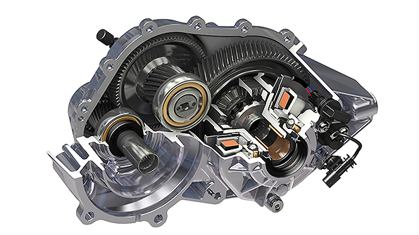 GKN Drivelinersquos electric axle weighs 202 kg At 457 mm long 229 mm wide and 259 mm high it is compact enough to be installed in smaller vehicles electric or hybrid vehicles