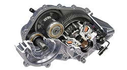 GKN Drivelinersquos electric axle weighs 202 kg At 457 mm long 229 mm wide and 259 mm high it is compact enough to be installed in smaller vehicles electric or hybrid vehicles GKN Drivelinersquos electric axle weighs 202 kg At 457 mm long 229 mm wide and 259 mm high it is compact enough to be installed in smaller vehicles electric or hybrid vehicles