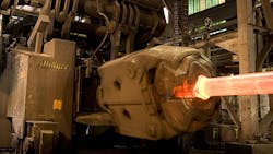 Jorgensen Forge has four opendie presses and two ringrolling mills with heattreating and specialty machining capabilities Jorgensen Forge has four opendie presses and two ringrolling mills with heattreating and specialty machining capabilities