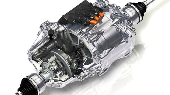 GKN Driveline develops and supplies various automotive driveline components and systems including eAxle and eDrive systems for hybrid vehicles such as this eAxle for the Volvo S90 hybrid