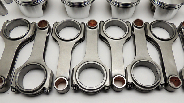 The former Mahle Motorkomponenten GmbH plants at Plettenberg and Rosswein Germany forge steel blanks for automotive connecting rods and balancer shafts