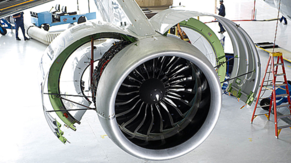 Pratt amp Whitneyrsquos PurePower engine is a geared turbofan design incorporating novel materials and fewer component parts and thus lower weight and reduced maintenance costs that result is significant reductions in fuel burn environmental emissions engine noise and operating costs