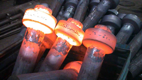 Transverse defects are common in upset forgings of stainless steel