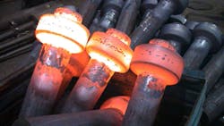 Transverse defects are common in upset forgings of stainless steel Transverse defects are common in upset forgings of stainless steel