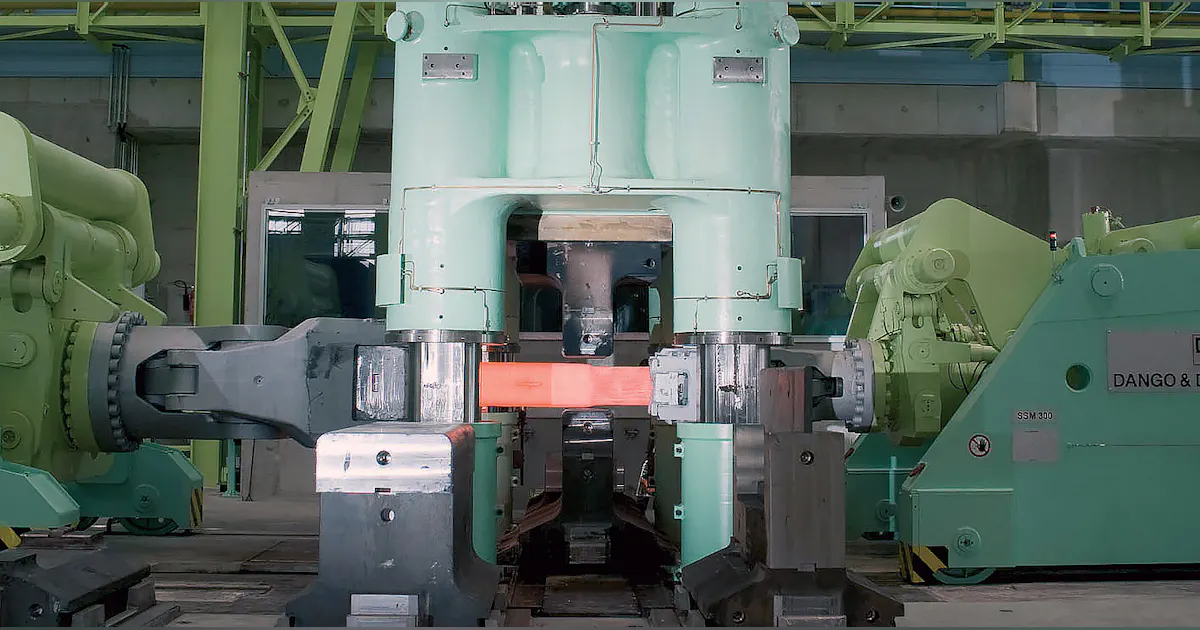 SMS Supplying High-Speed Open-Die Press | New Equipment Digest