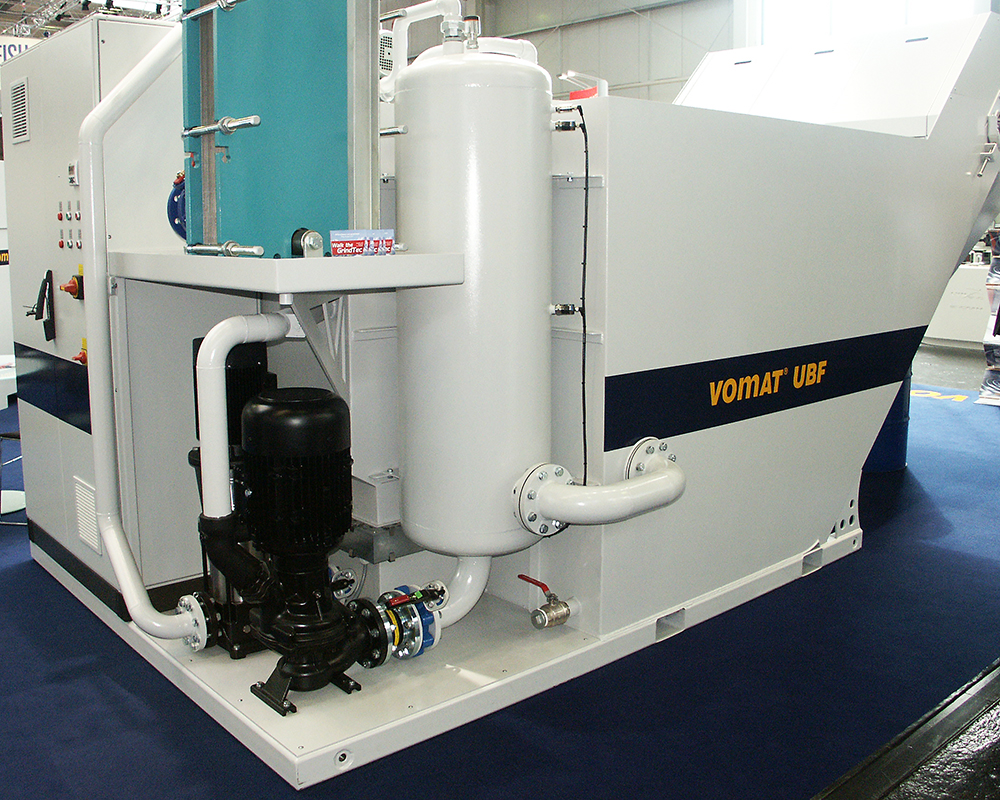 VOMAT UBF vacuum belt filter