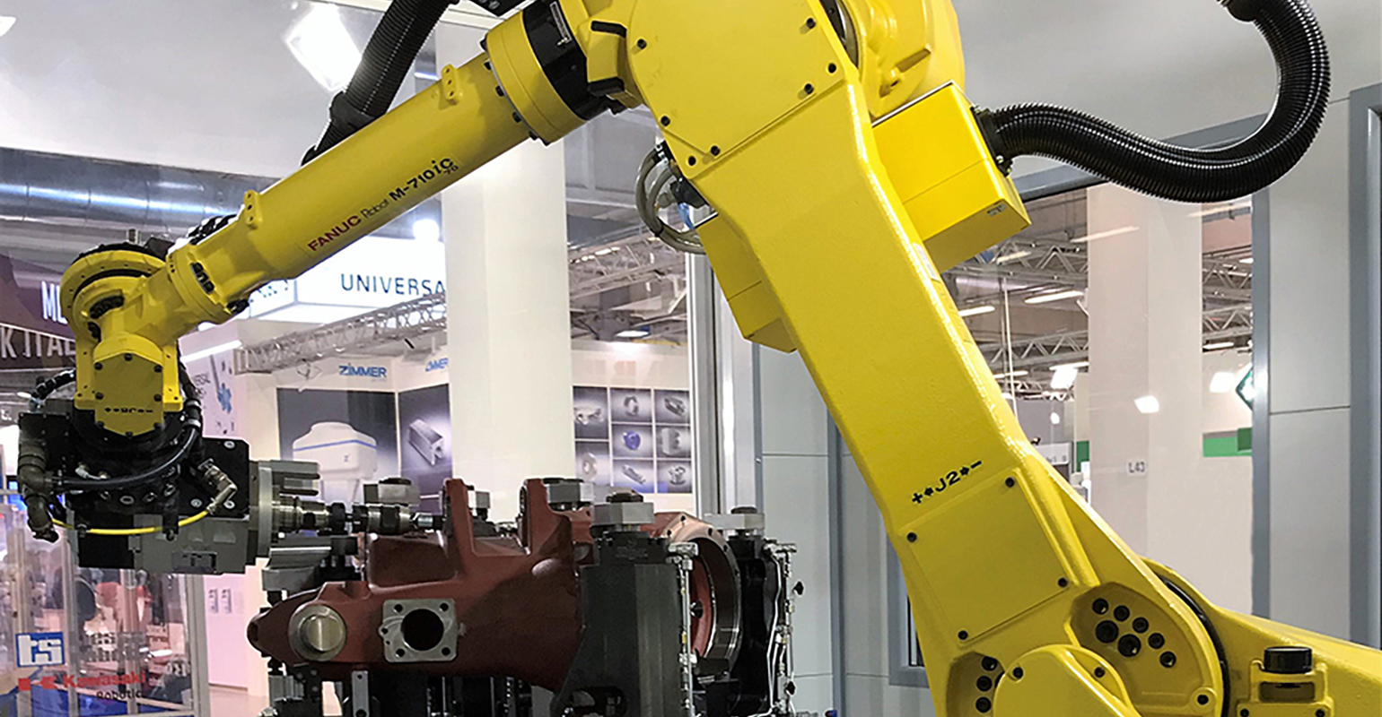 Fanuc robotic maching cell, Fastems LLC integrator