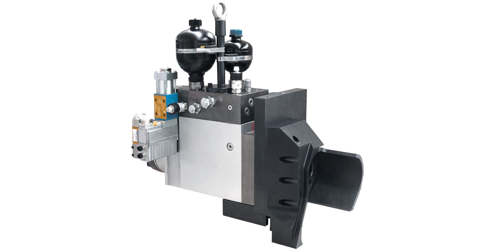 Hatebur servo hydraulic bar stop