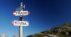 Getty - free trade direction posts Getty - free trade direction posts