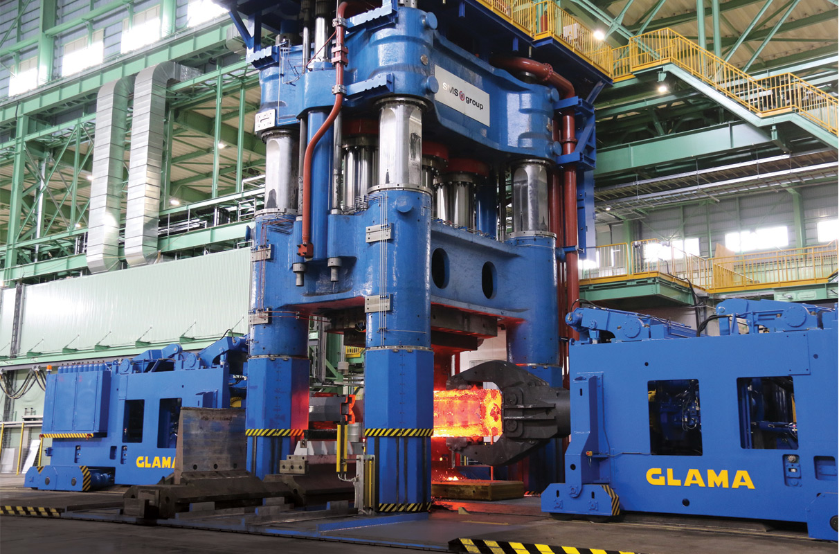 SMS / Hitachi Metals open-die press