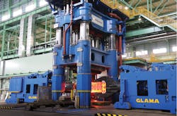 SMS / Hitachi Metals open-die press SMS / Hitachi Metals open-die press