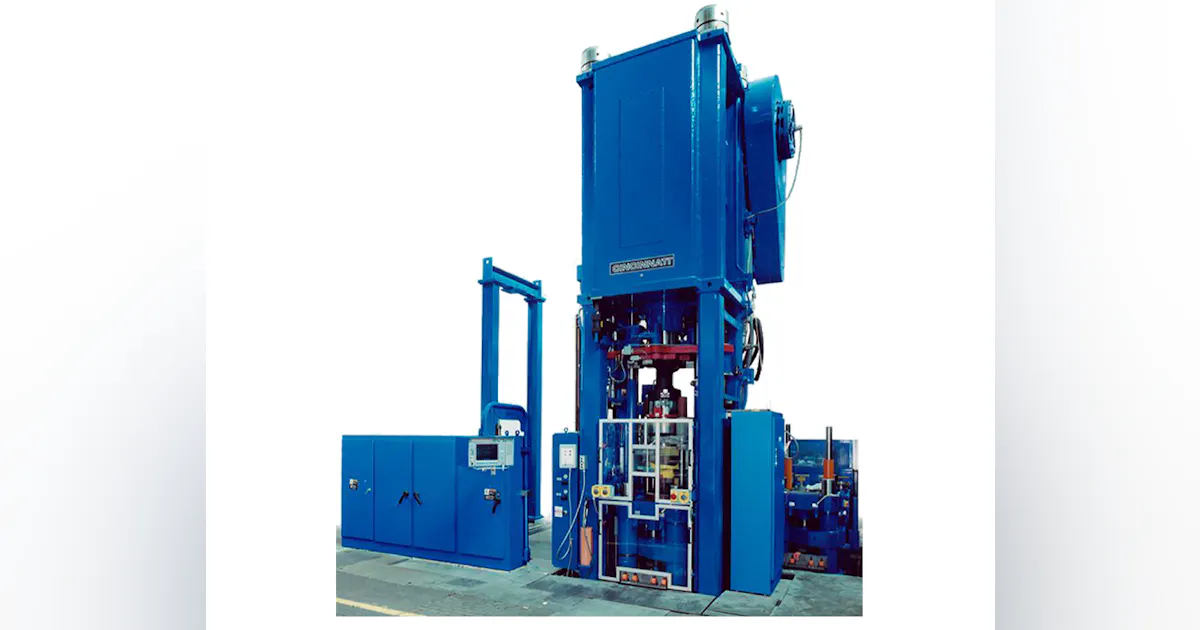 Compacting Press for Complex PM Parts | New Equipment Digest