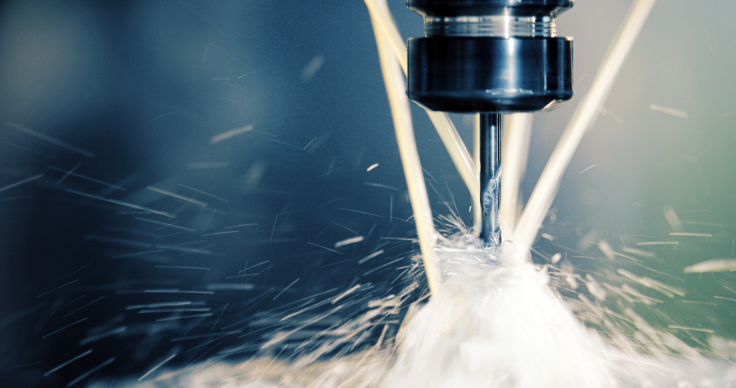 Getty Images finish machining close-up