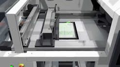 The ExOne M-Flex is a binder-jet printing system used to 3D-print metals, ceramics, composites, or sand.