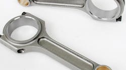 Forged aluminum connecting rods are an example of alternatives in lightweight automotive design.