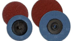 Ceramic C-PRIME discs shown in roll-on and turn-on styles: both are used for finishing, grinding, deburring and blending applications. Ceramic C-PRIME discs shown in roll-on and turn-on styles: both are used for finishing, grinding, deburring and blending applications.