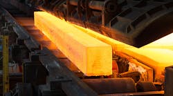 heated steel billet heated steel billet