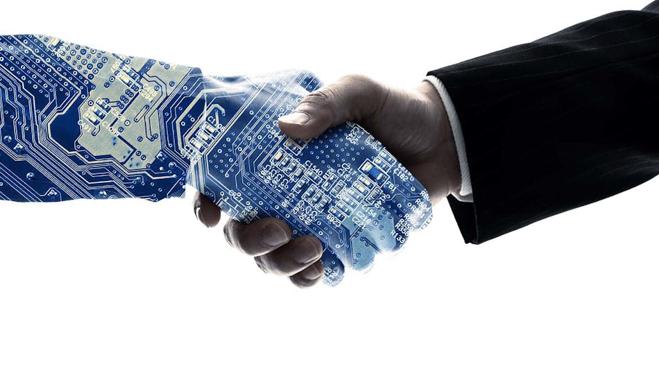 human/AI handshake
