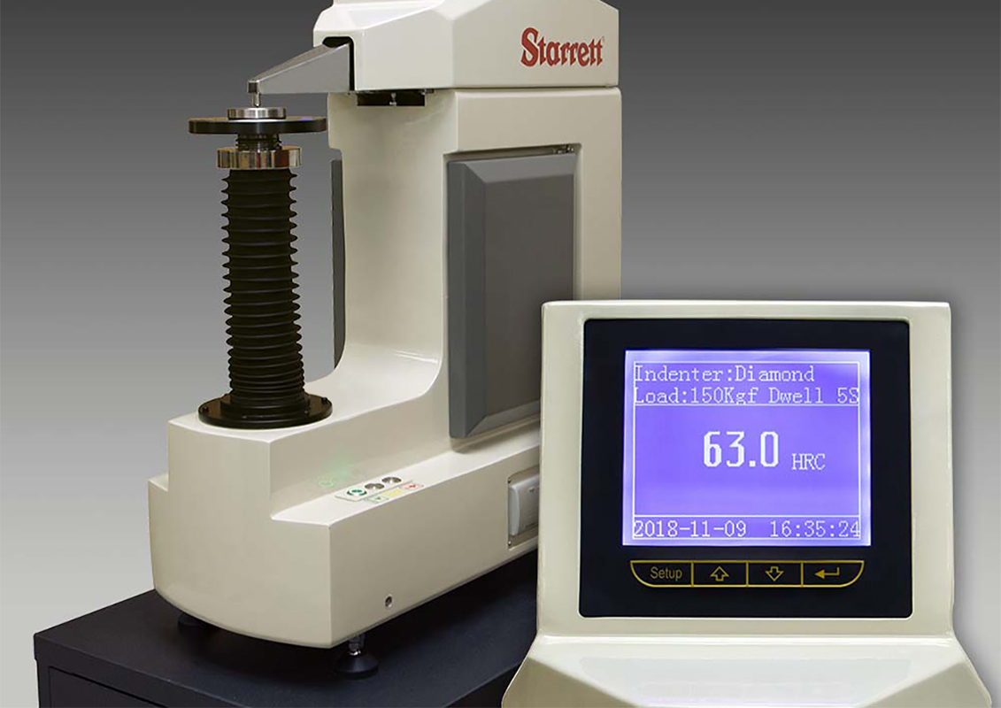 Automated Digital Hardness Testers L.S. Starrett Co. New Equipment