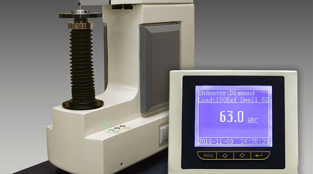 The new hardness tester models use a closed-loop control unit with a load cell, a DC motor and an electronic measurement and control unit instead of traditional dead weights, enabling high accuracy measurements at all test loads up to 0.5%.