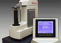 The new hardness tester models use a closed-loop control unit with a load cell, a DC motor and an electronic measurement and control unit instead of traditional dead weights, enabling high accuracy measurements at all test loads up to 0.5%. The new hardness tester models use a closed-loop control unit with a load cell, a DC motor and an electronic measurement and control unit instead of traditional dead weights, enabling high accuracy measurements at all test loads up to 0.5%.