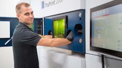 The new TruPrint 2000 3D printer can print amorphous metals from Heraeus Amloy, to reduce component weight while maximizing design complexity. The new TruPrint 2000 3D printer can print amorphous metals from Heraeus Amloy, to reduce component weight while maximizing design complexity.