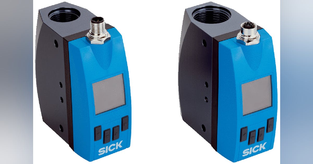 One Sensor Measures Flow, Pressure, Temps | SICK | New Equipment Digest