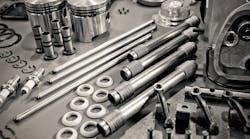 Some of the typical, high-wear steel parts processed by salt-bath nitriding. Some of the typical, high-wear steel parts processed by salt-bath nitriding.