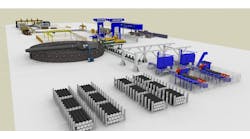 Andritz Evraz Railwheelline 800 Andritz Evraz Railwheelline 800