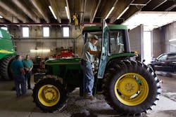 Beta Newequipment Com Sites Newequipment com Files John Deere Tractor In Shop 2 Getty 89880619 Beta Newequipment Com Sites Newequipment com Files John Deere Tractor In Shop 2 Getty 89880619