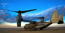 The V-22 Osprey could benefit from lighter gears. The V-22 Osprey could benefit from lighter gears.