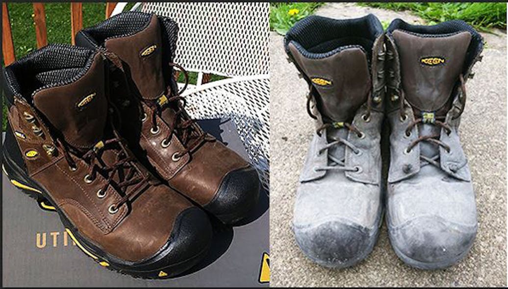 The results: before and after a week at Imperial Aluminum.