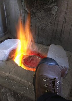 Holding Mt. Vernon to the fire. Holding Mt. Vernon to the fire.