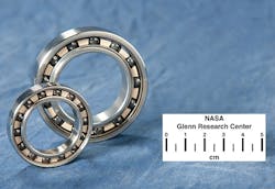 The non-corrosive, shockproof Nickel-Titanium alloy bearing developed at NASA Glenn Research Center is ready for commercialization. The non-corrosive, shockproof Nickel-Titanium alloy bearing developed at NASA Glenn Research Center is ready for commercialization.