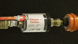 TULMan plugged into a USB. TULMan plugged into a USB.